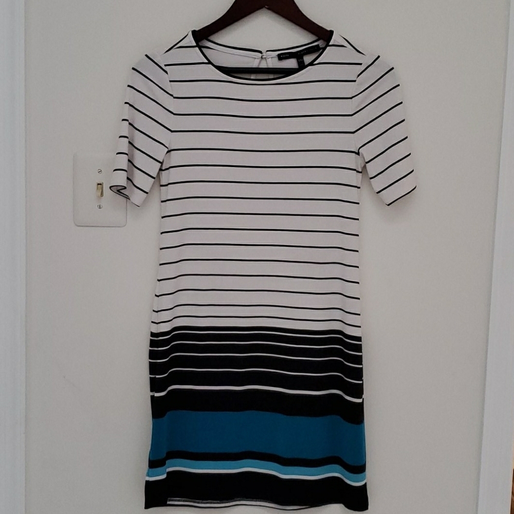 Striped t-shirt dress